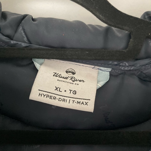 WIND RIVERS Navy Long Puffer Jacket ✨ 50% OFF BUNDLES ✨ - Picture 2 of 4